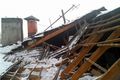 В Омской области рухнула крыша котельной