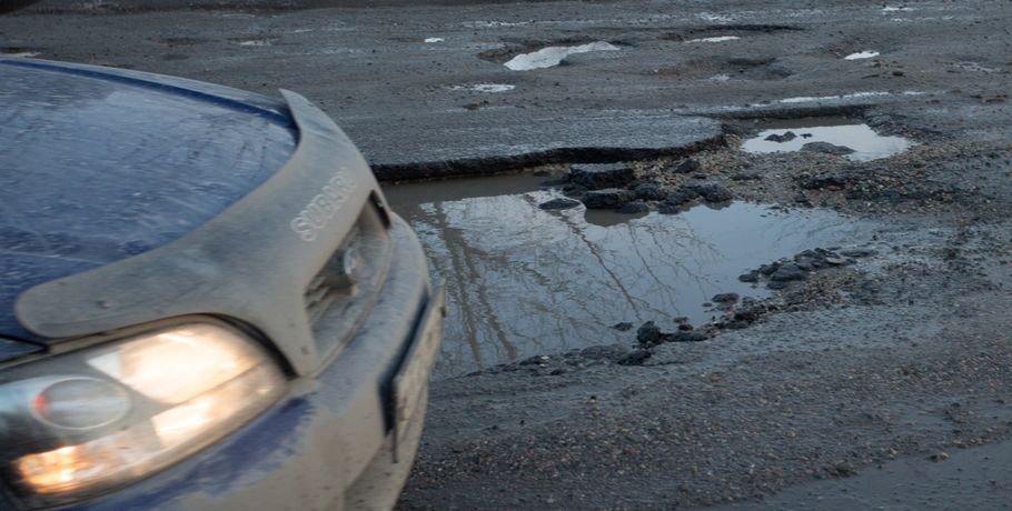 В Омске отремонтировали ещё 3 тысячи кв. метров дорог