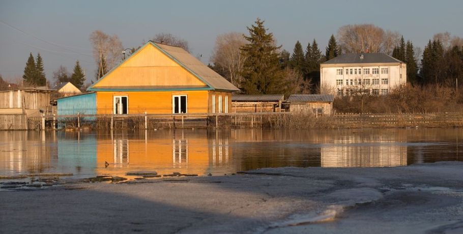 В Омской области планируют ввести режим ЧС из-за паводка