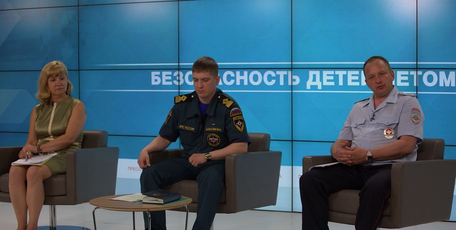Омские полицейские напомнили родителям о безопасности детей летом