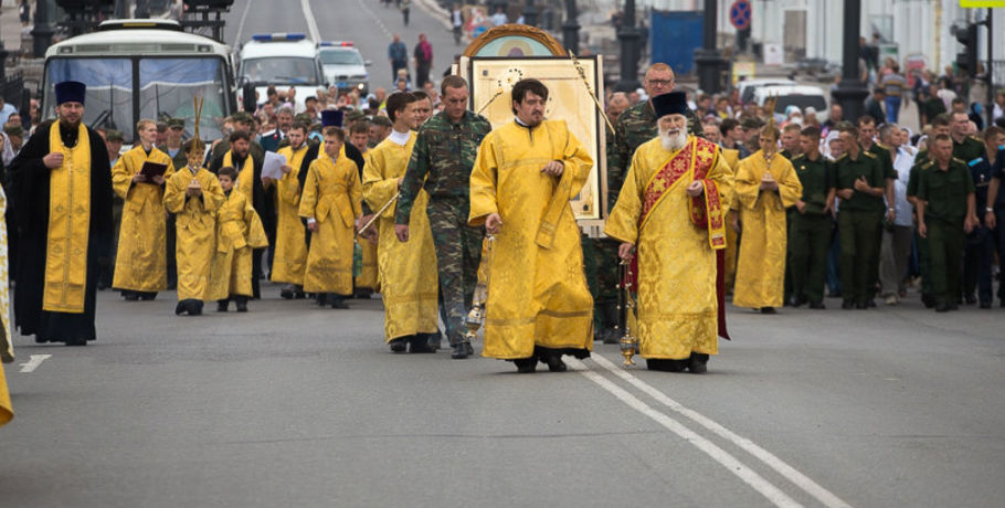 В Омске прошёл крупнейший за историю города крестный ход