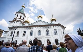 Омичи услышали звон колоколов восстановленного Воскресенского собора