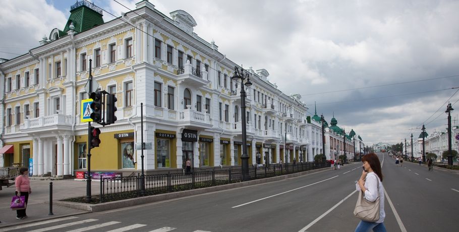 В Омске обновлённому Любинскому проспекту возвращают облик 50-х годов