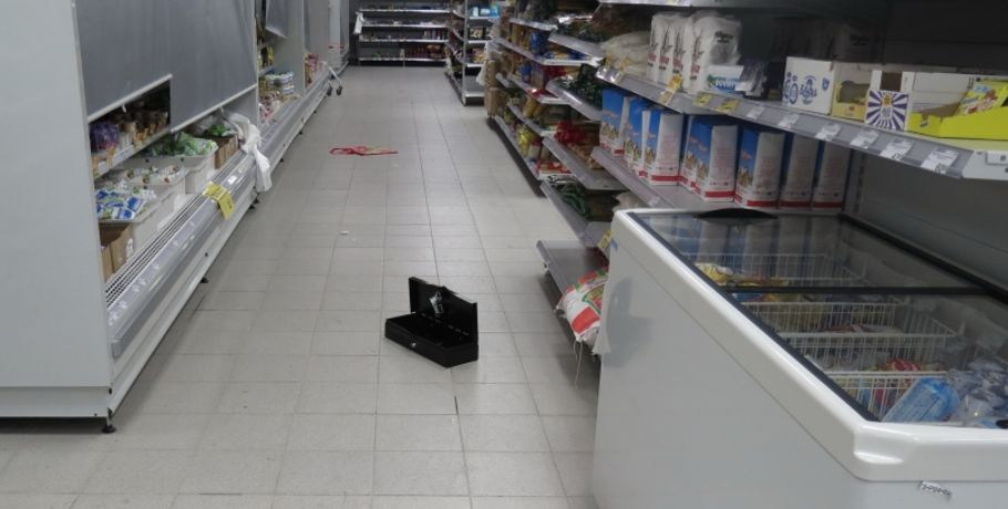 Житель Омской области ограбил супермаркет на 5 тыс. рублей