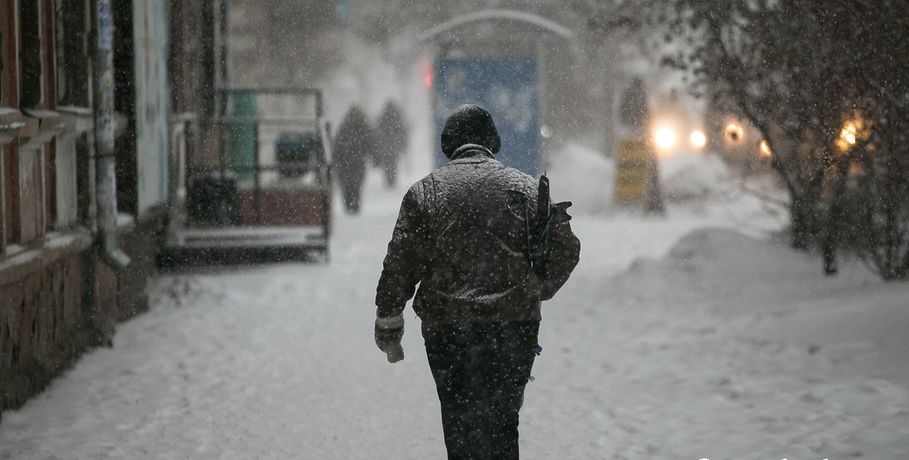 На январских каникулах Омск заметёт снегом