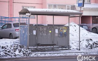 Владельцы омских пивных магазинов и банков не вывозят снег со своих территорий