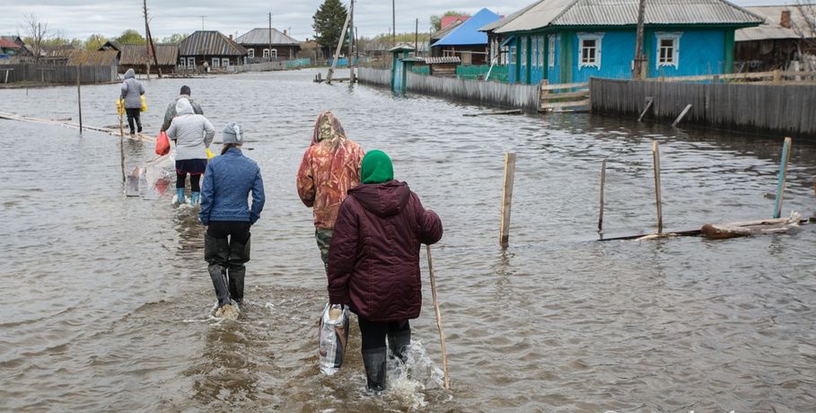 Вторая волна паводка коснётся только двух районов Омской области
