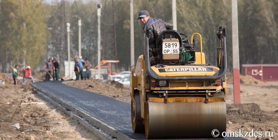 В Омске почти закончили ремонт ещё двух дорог