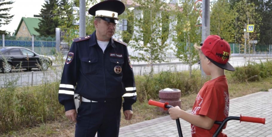 Омские полицейские во время профилактической акции нашли украденный велосипед 