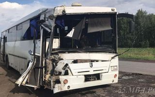 Омские полицейские озвучили возможную причину ДТП с рейсовым автобусом