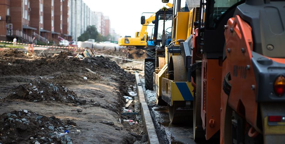 В Омске отремонтировали 15 тысяч квадратных метров тротуаров