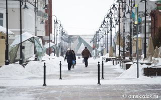 Синоптики прогнозируют Омской области ледяной дождь и метель