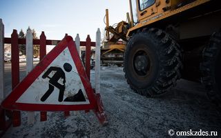 Дорожники будут ремонтировать дороги в Омске до -5 градусов