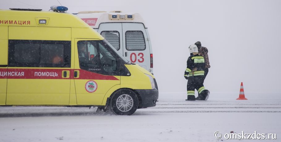 На трассе в Омской области водитель "Лады" вылетел в кювет и погиб