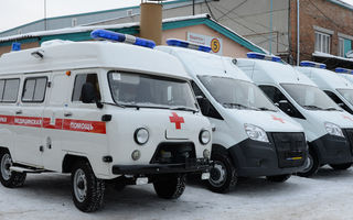 Городские и сельские больницы получили 33 машины скорой помощи