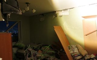 Опубликованы первые кадры с места взрыва дома в Омске