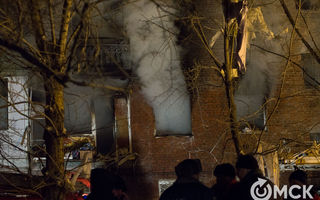 Первые минуты после взрыва в Омске: фото с места ЧП