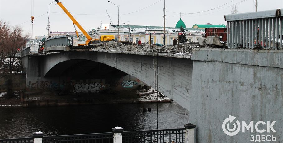 Омская мэрия на ремонт Юбилейного моста выделит еще семь миллионов рублей