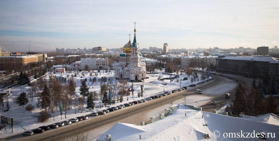 В Омске на два дня перекроют Соборную площадь