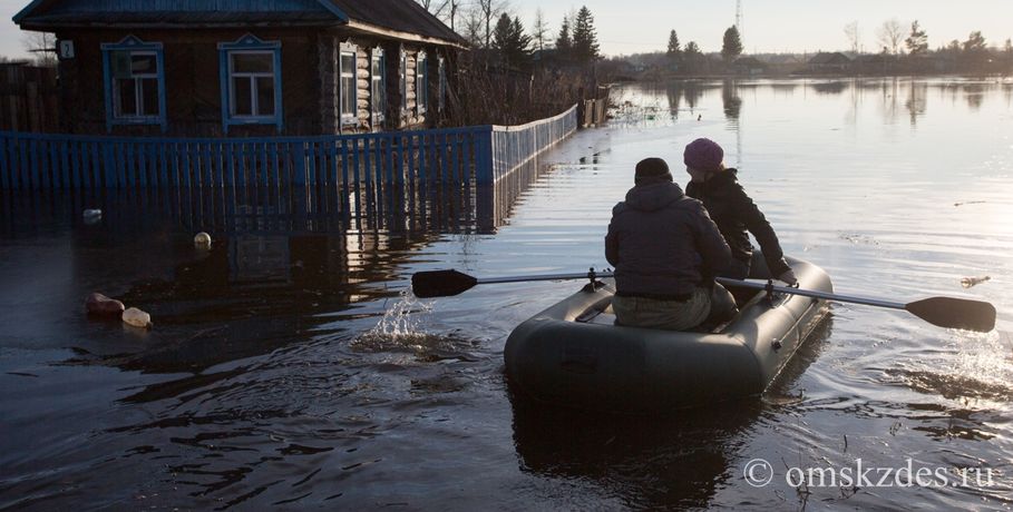 В Омской области вновь будут спасать от паводка поселок Затон