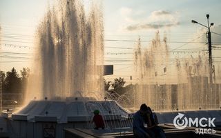 В Омске фонтаны заработают к 9 мая