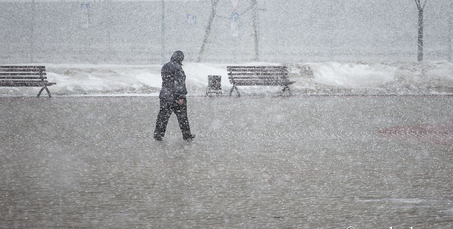 В Омске объявили штормовое предупреждение из-за майской пурги