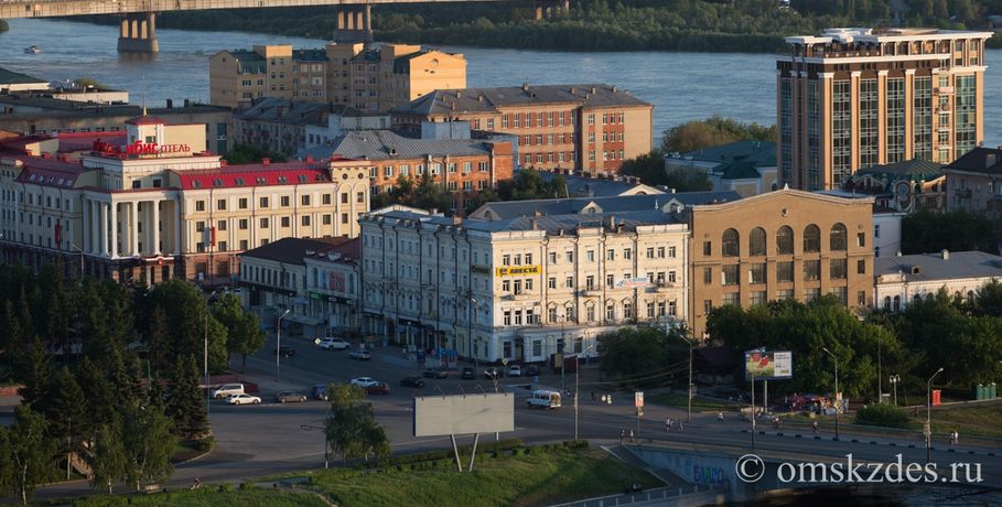 В Омске на неделю перекроют улицу Ленина