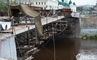 Юбилейный мост в Омске не успеют открыть ко Дню города
