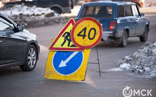 Омские власти отремонтируют улицу длиной в километр за 26 миллионов рублей