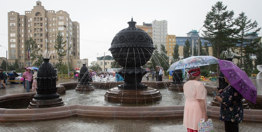 Омские фонтаны уходят в отпуск