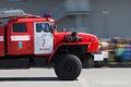 В Омске пожарная машина попала в аварию