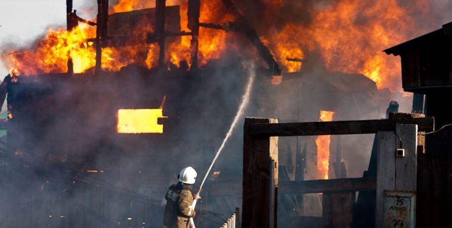 Правительство Омской области отремонтирует многодетной семье дом после пожара
