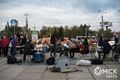 Два барабанщика устроили битву в центре Омска