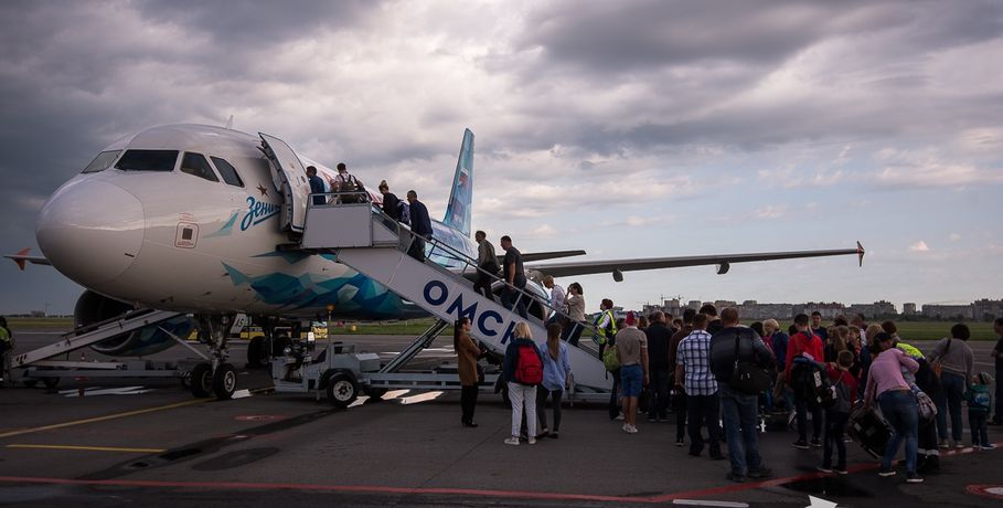 Омский аэропорт назвал самые популярные направления среди пассажиров