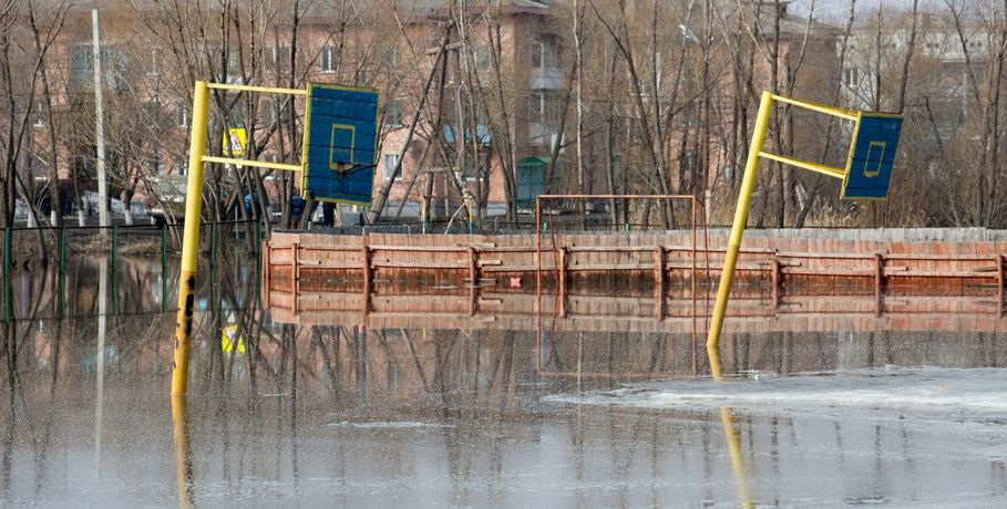 Пик паводка 2019 года в Омской области уже прошёл
