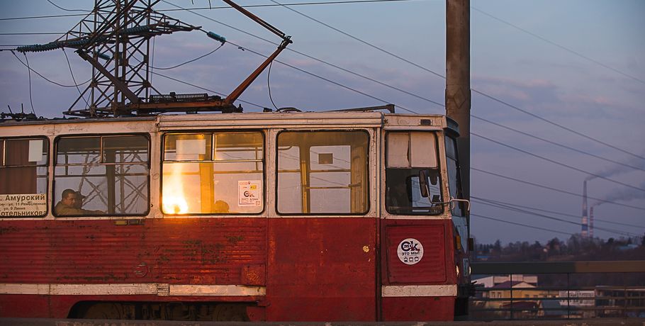 В Омске отменят трамвай маршрута № 8