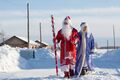 Дед Мороз и Снегурочка прокатятся в омском автобусе