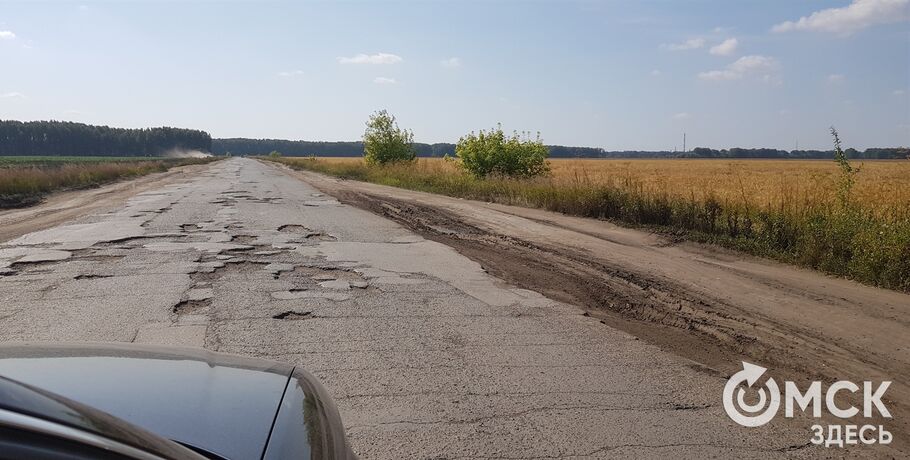 Омской области дают 700 миллионов рублей на восстановление дорог после паводка
