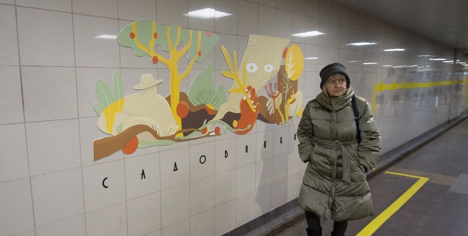 В омском метро пустили "первый вагон"