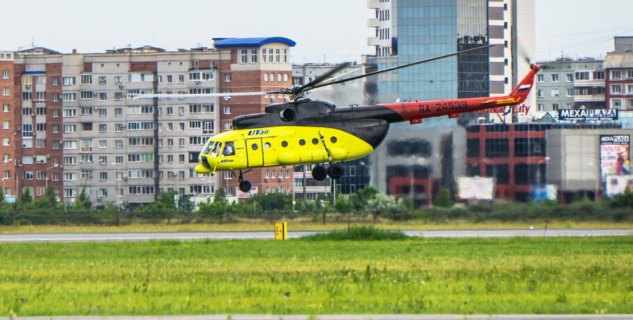 В Тевризе и Таре появятся площадки для медицинских вертолётов