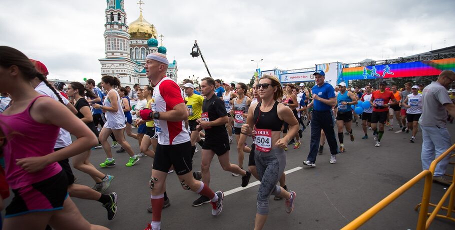 Участники омского марафона не будут стартовать с Соборной площади