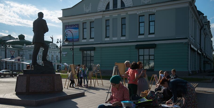В День города в центре Омска установят видеокуб
