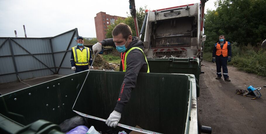 В Омске вновь приступили к замерам мусора