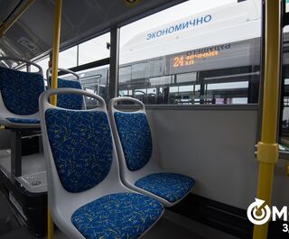 В Омске отменили автобус, идущий через центр города