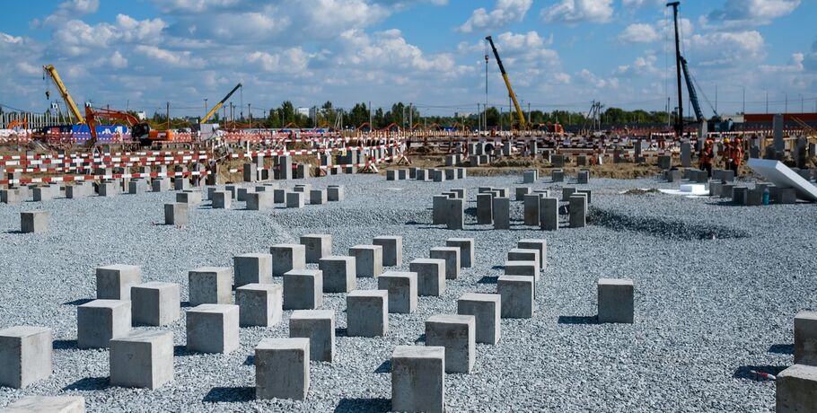 У новой ледовой арены в Омске будет надёжный фундамент. В "Авангарде" рассказали о ходе строительства