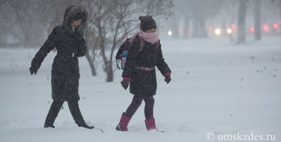 Синоптики ожидают холодный январь и тёплый март в Омске