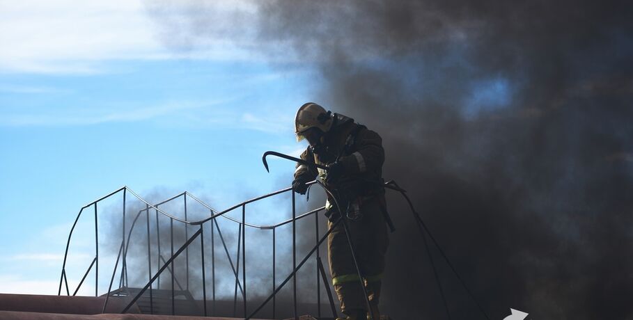 Омск накрыла дымка от пожаров в пригороде