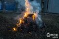 В Омской области введён особый режим из-за травяных пожаров