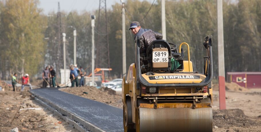 При строительстве дороги в Омской области похищено 5,4 млн рублей