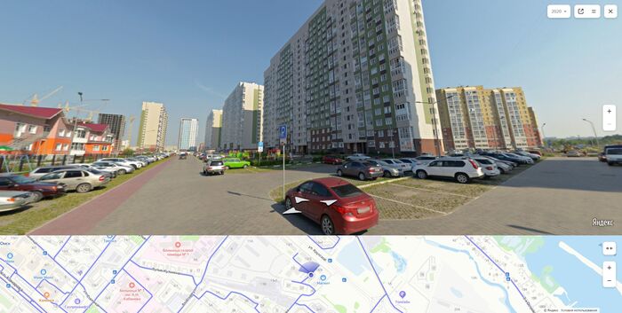 Вид на жилой комплекс "Кузьминки"